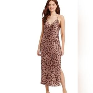 A new day large women's leopard print slip dress